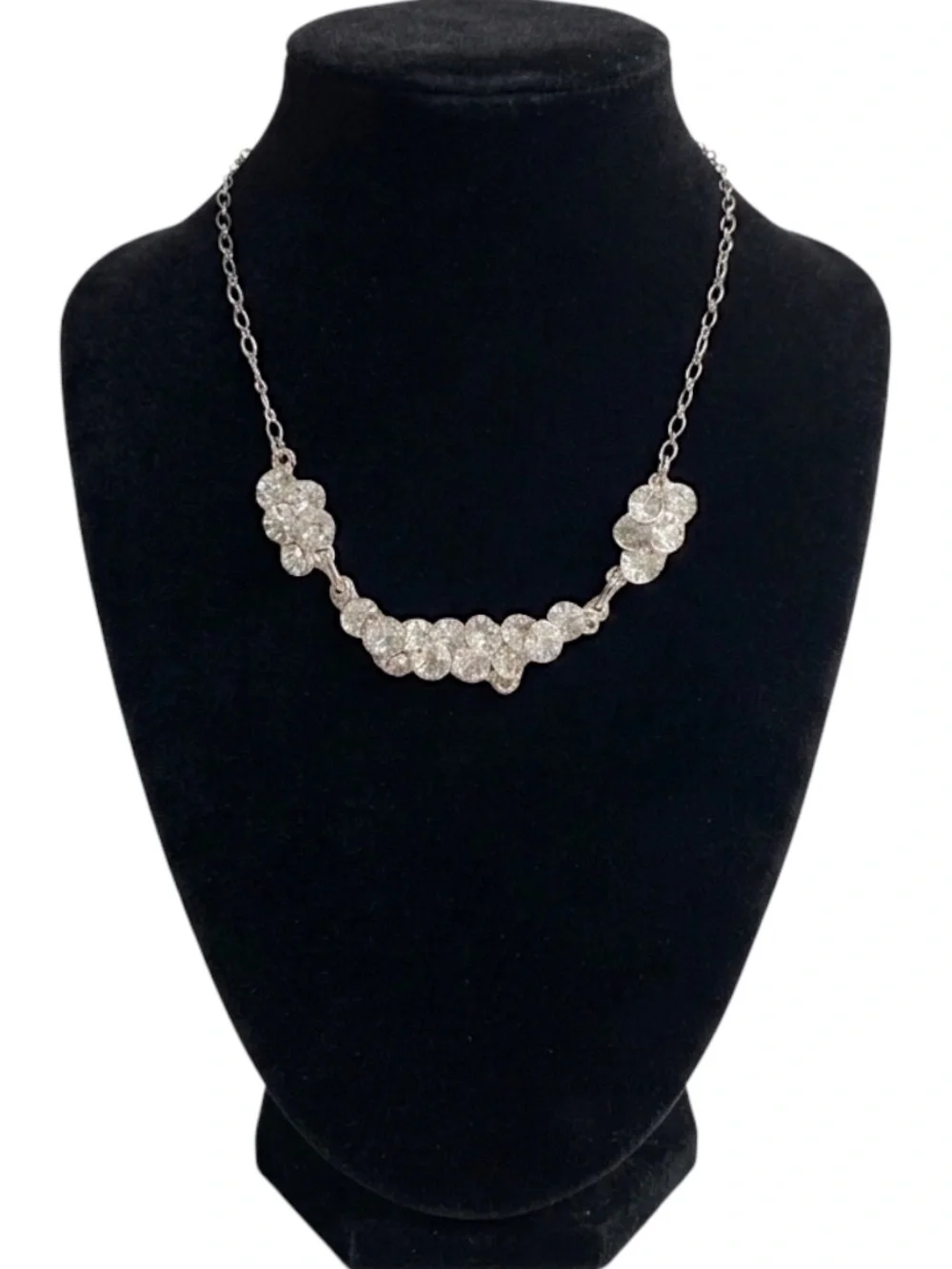 Necklace 925 Sterling Silver Flower